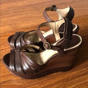 Frye Corina Sandal Wedge 6.5